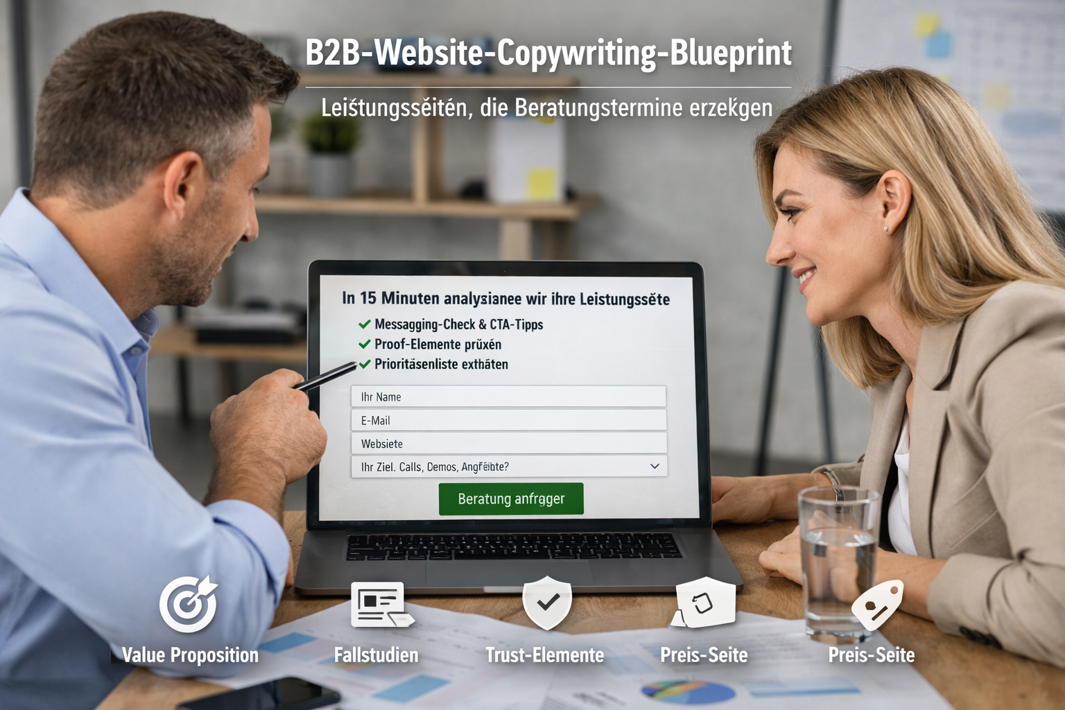 B2B Service Page Copywriting for Qualified Leads