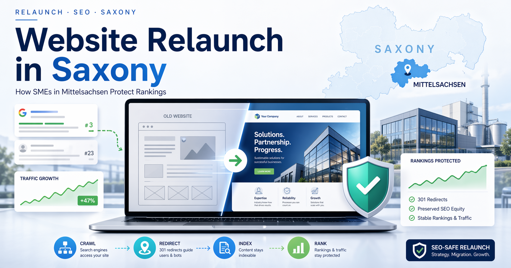 Safe Website Relaunch SEO: Protect Rankings and Leads