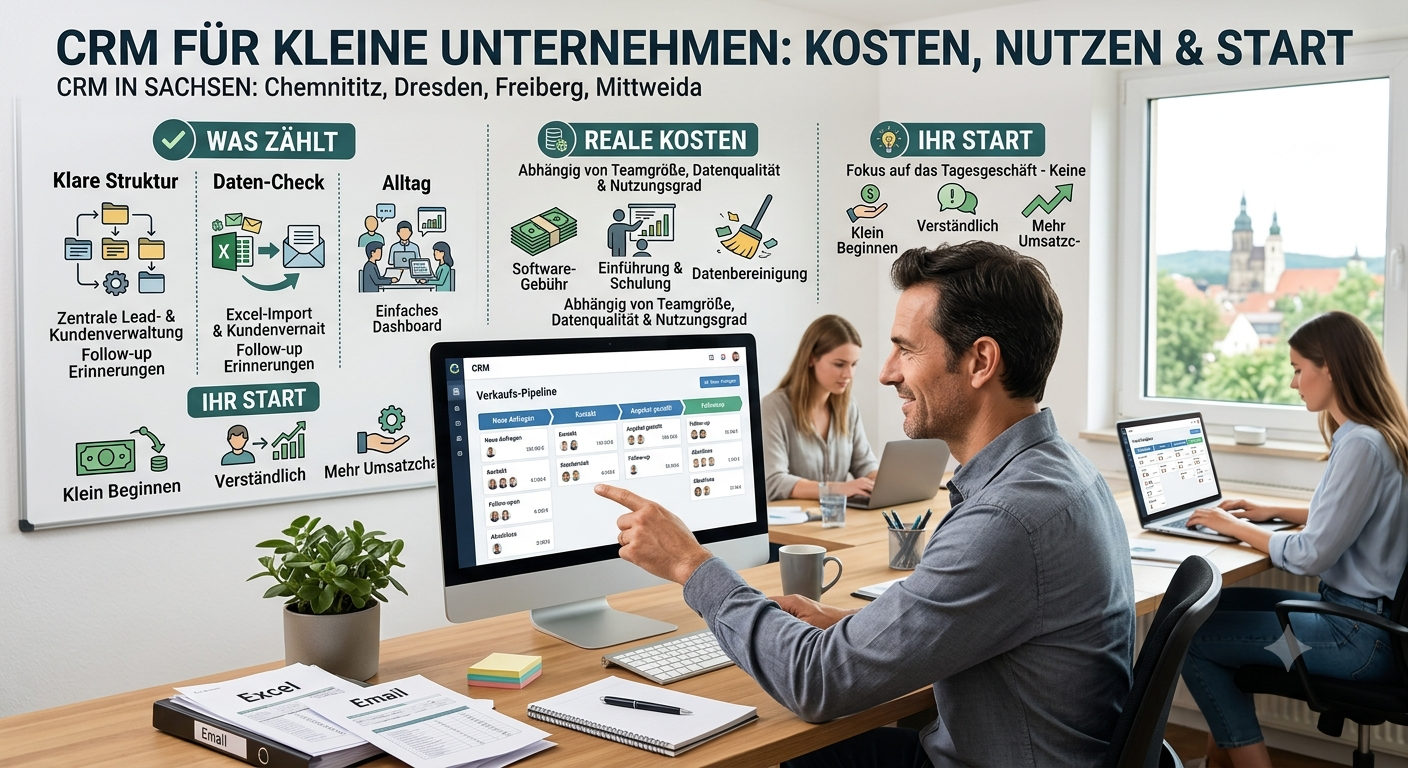 Was kostet ein einfaches CRM für kleine Unternehmen?